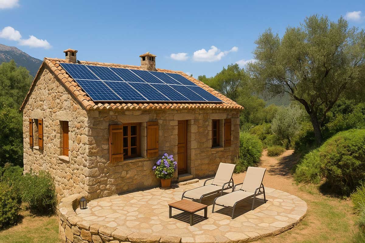 Panneaux solaires Corse