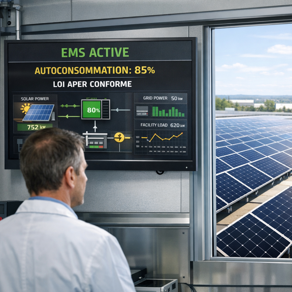 optimisation consommation solaire EMS intelligent
